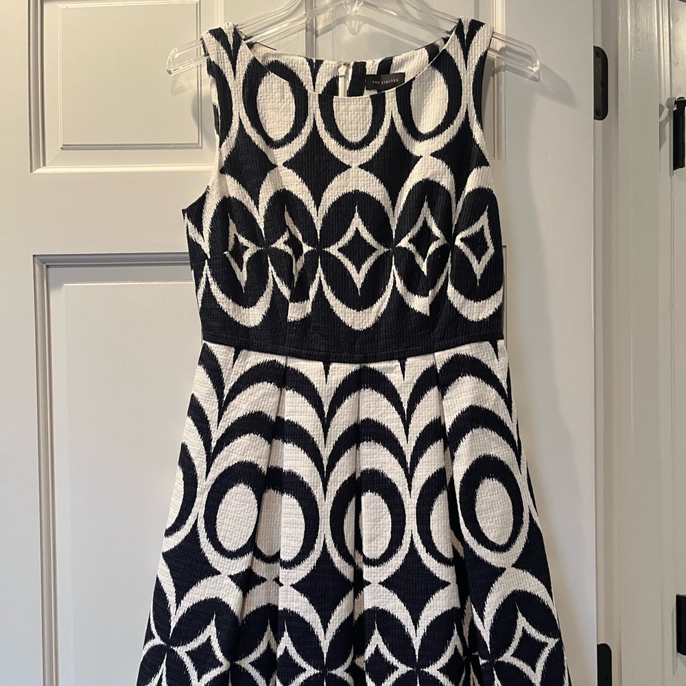 Printed A-line dress